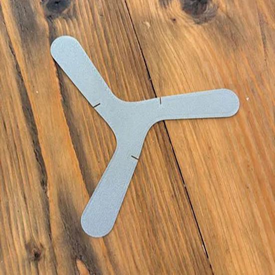 Returning Boomerang Toy for Boys Hand Tossed Three-Leaf Boomerang Toy Outdoor Parent-Child Interactive Game for Kids 6+