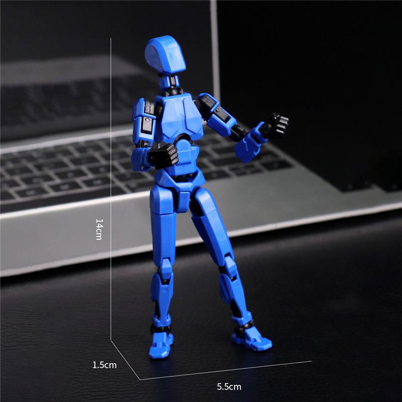 13 шарнирных подвижных фигурок, робот-трансформер, 3D-печатный манекен, персонаж, сборка игрушек, игры для родителей и детей, детские подарки, игрушка для снятия давления
