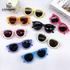 Fashion Oval Frame Children'S Sunglasses Small Fresh Baby Sunglasses Travel Sun Protection Sunshade Boys And Girls Glasses
