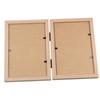 Double/Triple Foldable Hinge Photo Frame Creative Portrait Picture Frame  Gift
