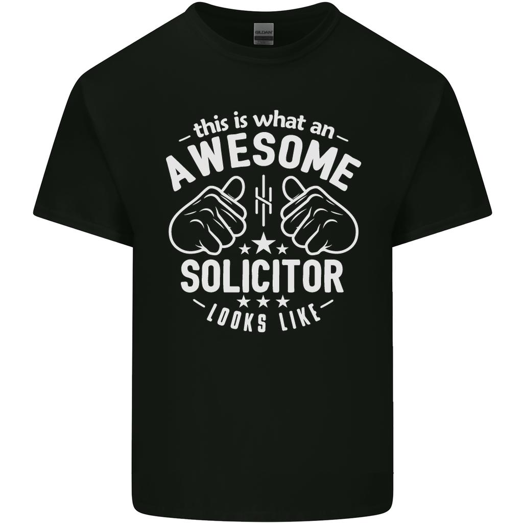 An Awesome Solicitor Looks Like Unisexs Light Cotton TShirt