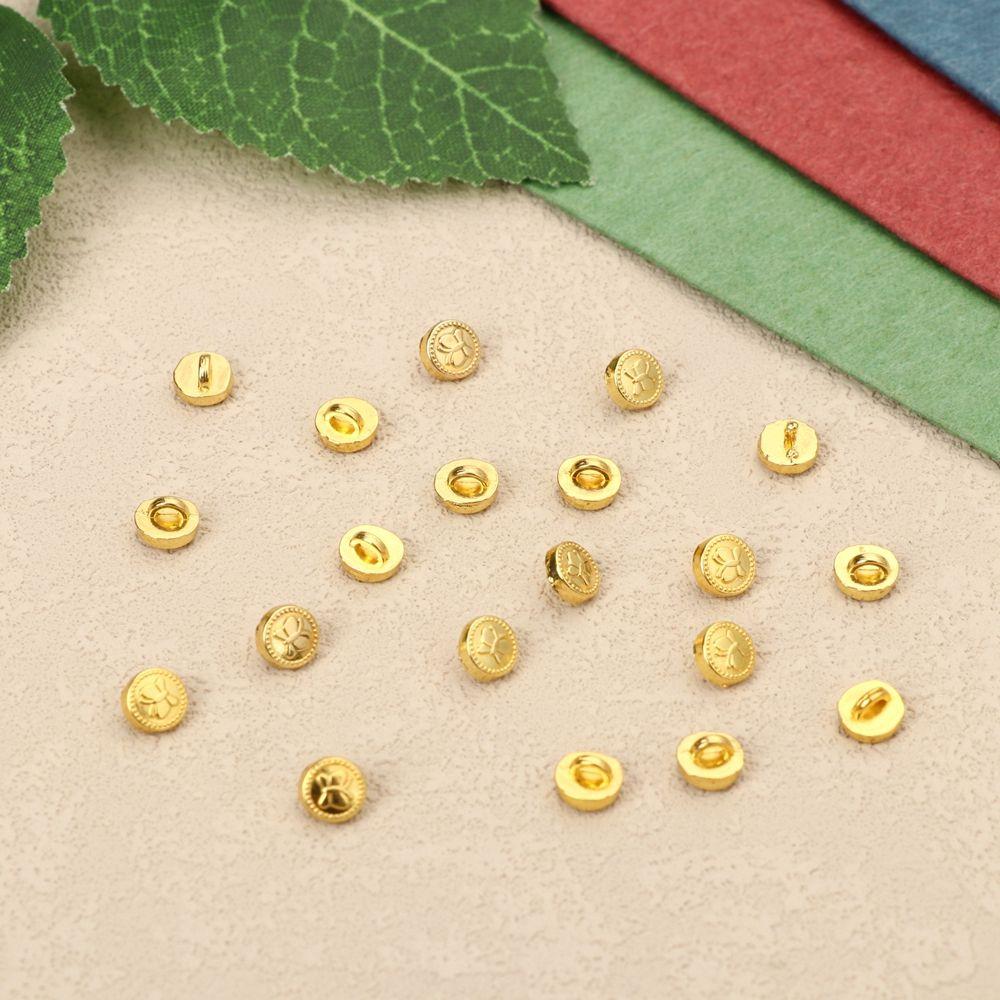 Craft Butterfly Decoration Mini Coat Buttons Clothing Sewing Buckle DIY Doll Clothes Metal Buckles
