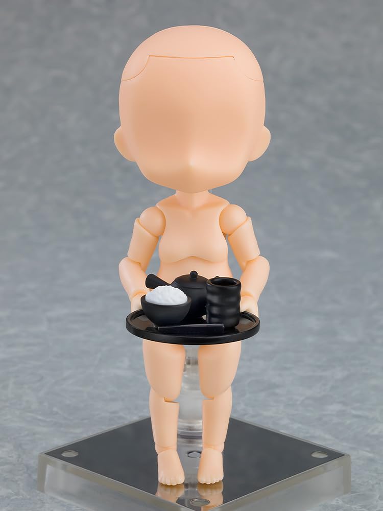 Good Smile Company Кукла Нендороид, набор деталей японской посуды, пластиковая раскрашенная подвижная фигурка