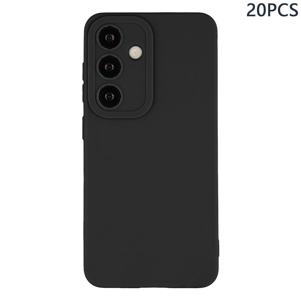 Bulk Purchasing 20Pcs For Samsung Galaxy S25 Case Precise Cutouts 1.3mm TPU Matte Phone Cover