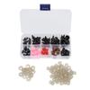 75Pcs Safety Eyes Noses Multi Sizes Sturdy Durable Smooth Convenient Resin Toy Eyes