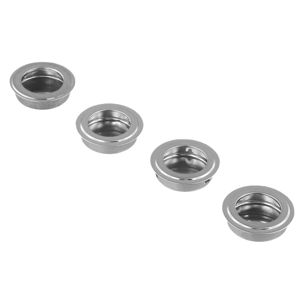 Круглая ручка для раздвижных дверей 4 X 3,5 X 1 см 4 шт.