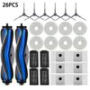 For ECOVACS T50 PRO OMNI / T50 OMNI Robot Vacuum Spare Parts Main Side Brushes Mop Cloths HEPA Filters Dust Bags Accessories