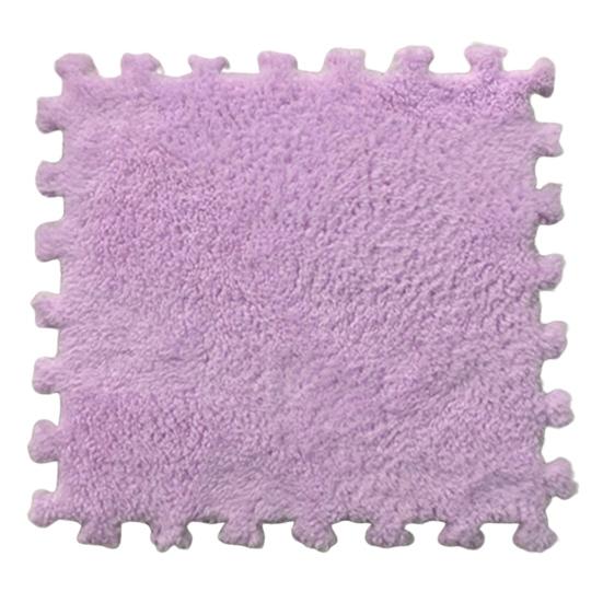 Плюшевый ковер-пазл, блокирующийся напольный коврик, самодельная нескользящая ковровая плитка, детский игровой коврик для гостиных, спален, игровых комнат, детских комнат