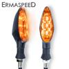 Pair Universal LED Turn Signal Lights Motorcycle Turn Signal Indicator Lights Motorbike Turn Signal Indicator Tail Lights