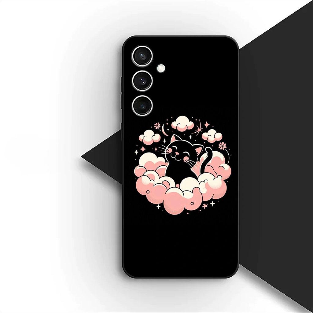 Чехол для телефона для Huawei P30 P20 Mate 20 Lite Pro Y7 Y6P Y7A 2019 Nova 5T 3I Funda Корпус Мягкий чехол Мультяшный кот Мяу Котёнок