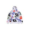Nike Sportswear Club Graffiti Print Brushed Fleece Hoodie Men Sweatshirt Multicolor CJ6313-891