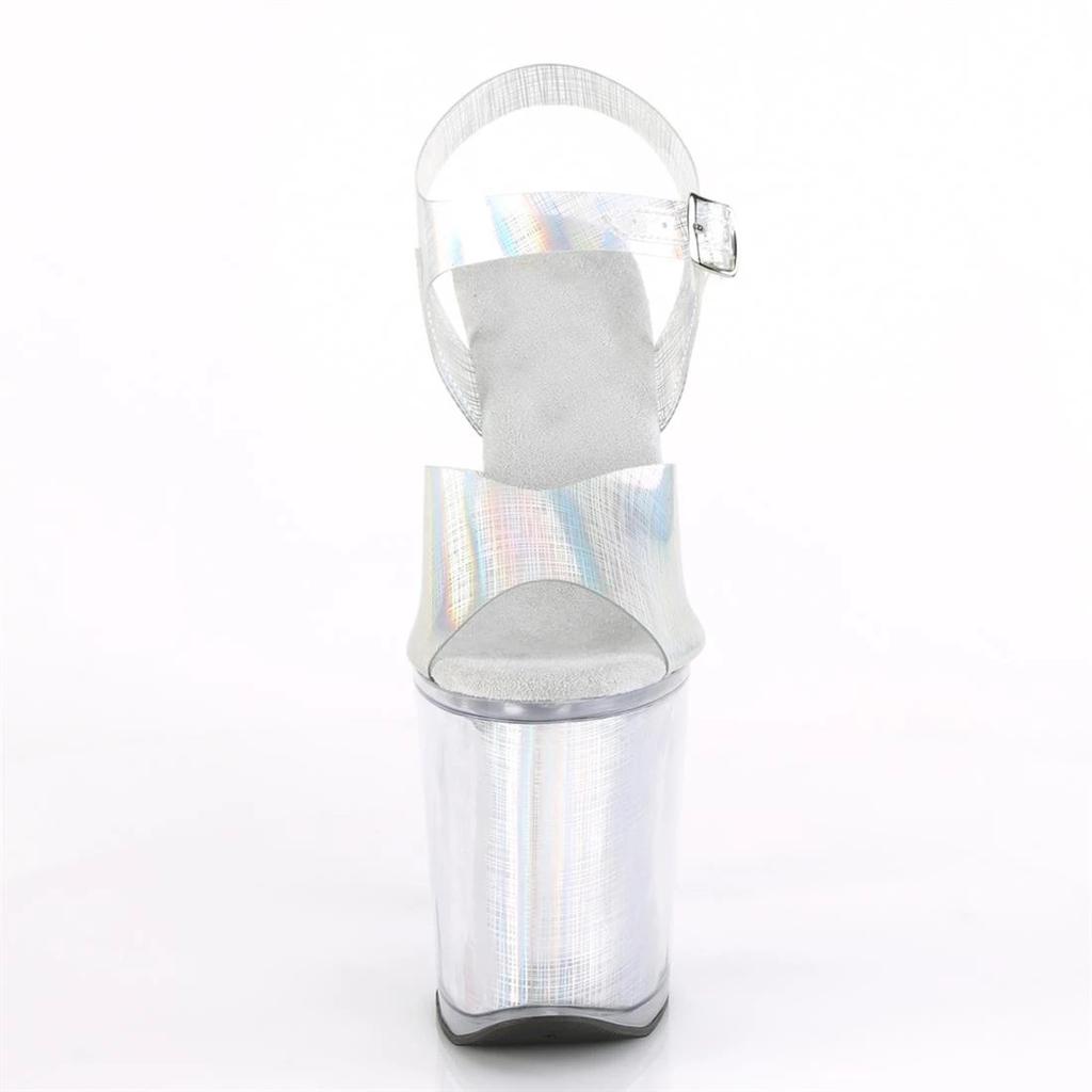 20 см цветные царапины водонепроницаемый стол высокие каблуки сандалии/высокие каблуки