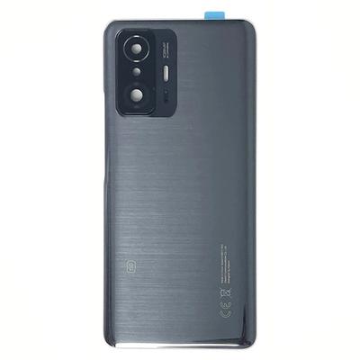 Крышка задней панели аккумулятора для Xiaomi 11T 5G/11T Pro 5G с крышкой объектива камеры, запасная часть