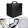 360 Discs Cd Dvd Wallet Storage Holder Organizer Album Black Portable Large Capacity Separate Design