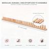 Wooden Loom Frame for DIY Throw Blankets Adjustable Size Chunky Portable Sturdy