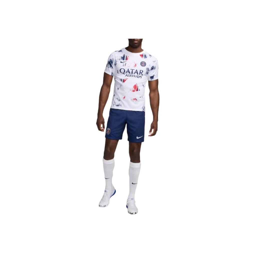 Nike Спортивные дышащие универсальные футбольные брюки со средней талией с логотипом, мужские брюки темно-синего цвета FN8864-410