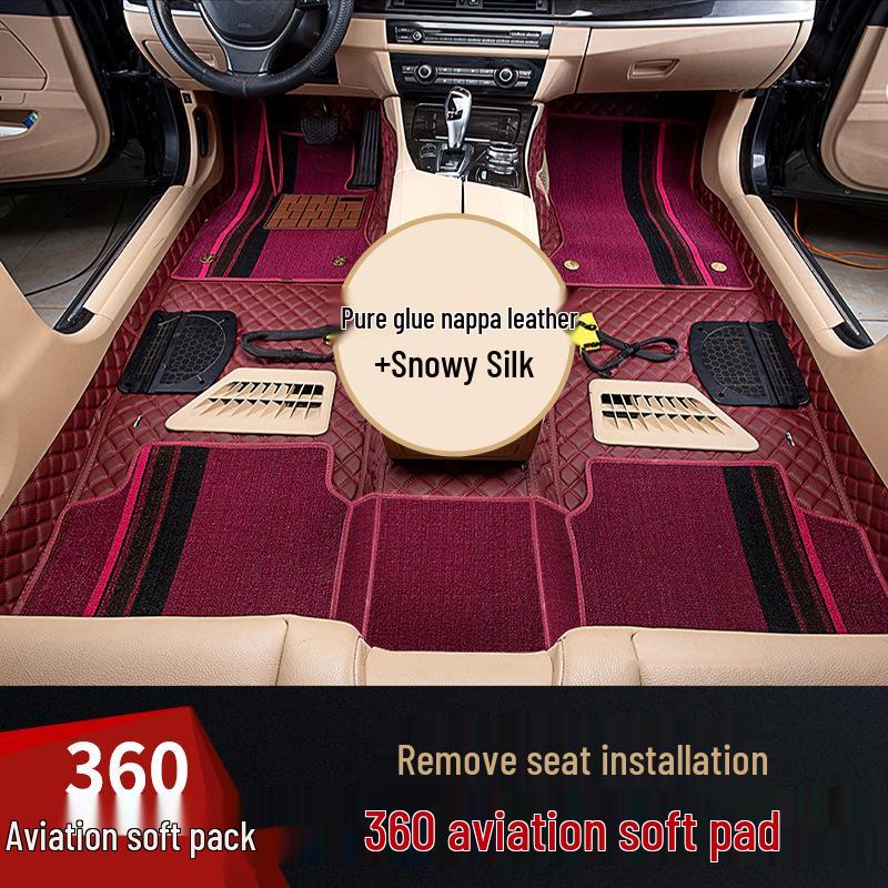 SIDI 360° Aviation Floor Mats - Soft Install, Seat Removal Required