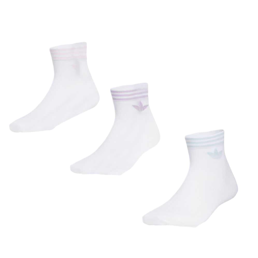 Adidas Originals Crew Socks Women's 3 Pack White KA9278