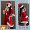 Christmas outfit cute plush sexy pure desire suspender sexy lingerie slim uniform set 2