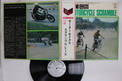 Виниловая пластинка БЕЗ ИСПОЛНИТЕЛЯ Motercicle Scramble Race 45PX2003AF AUDIO FIDELITY Япония Оби Звуковые эффекты Природа Б/у