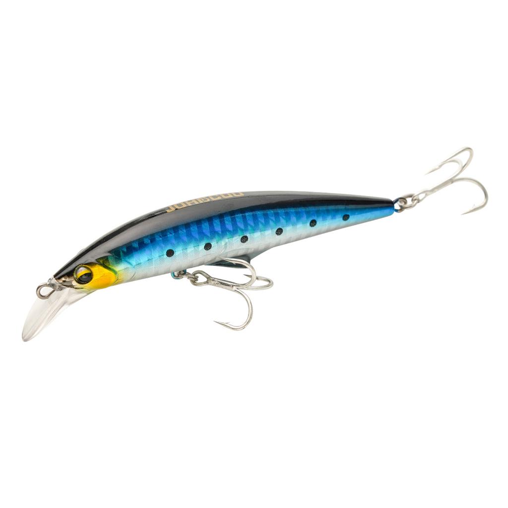 Steel Sea Fishing Artificial Hard Bait Minnow Lure for Sea Bass-Trolling with Hooks 30g/46g Saltwater Use