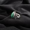 Wonderful Malachite Ring, 925 Sterling Silver Jewelry. Handmade Ring Gemstone Jewelry Gift For Women