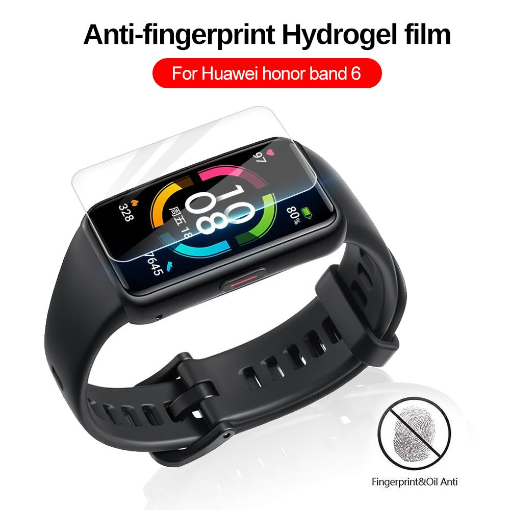 3D Изогнутая Полноэкранная Защитная Пленка для Huawei Band 8 7 6 Pro Прозрачная Мягкая Защитная Пленка для Huawei Honor Bnad 6 5 4 3 Пленка
