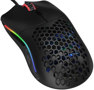Игровая мышь Glorious Model O Черная RGB 6 программируемых кнопок Светящаяся мышь USB-мышь для игр Легкая (67 г)