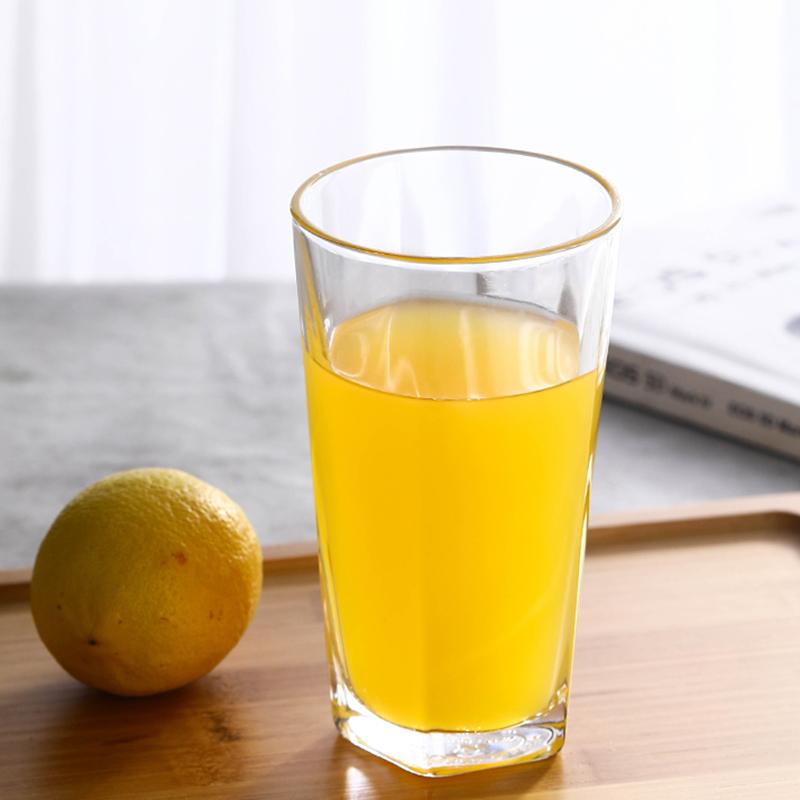 270ml/300ml/370ml Creative Juice Cup Thick Bottomed Wine Glass Drinkware Classic Whiskey Cocktail Beer Glasses Trendy Glassware