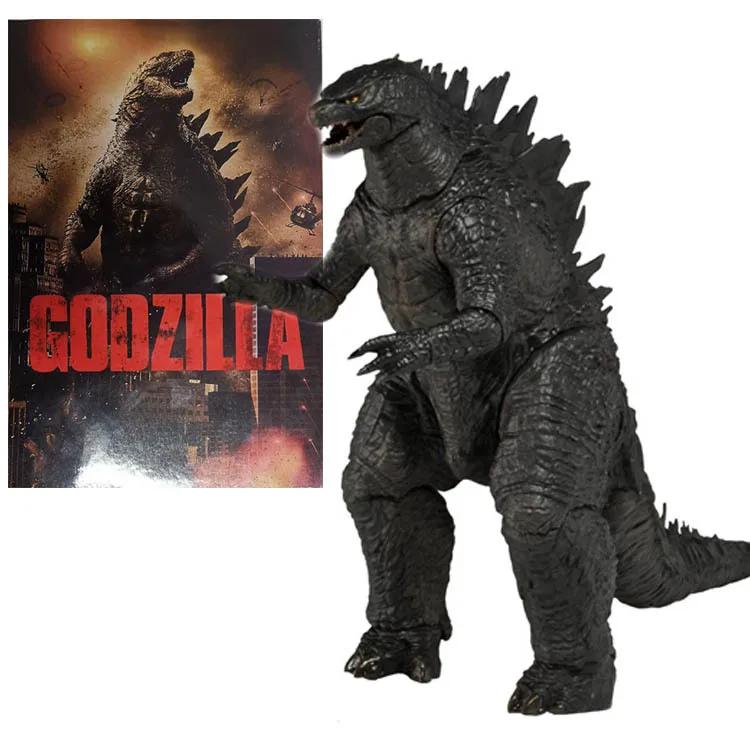 НОВАЯ 2014 Godzilla ПВХ Фигурка Действия Модель из Фильма Подвижные Суставы Мови Годзилла Против. Кинг-Конг 2 Годзилла Фигма Игрушки Подарок