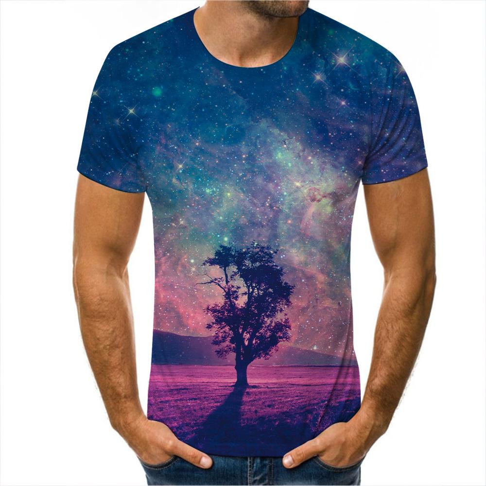 Мужская 3D футболка, летняя верхняя одежда, футболки с цветочным 3D принтом, модные футболки с круглым вырезом, мужские повседневные футболки с короткими рукавами