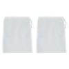 8pcs Filter Bag Accessories Nylon for Pool Vacuum Cleaner (200 Mesh)