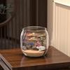 Transparent Landscape Fish Tank Ultra Clear Fish Bowl Ecological Tank  Living Room