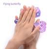 Toy Surprising Exquisite Iron Wind Up Butterfly Tricky Toy for Birthday
