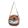 Plush Capybara Crossbody Bag for Women Soft Shoulder Bag for Holidays Street