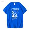 I MET MY LOVE The Pogues Band Shane MacGowan T Shirt Black S 5XL CC4493 long or short sleeves vintage Washed Casual Stylish