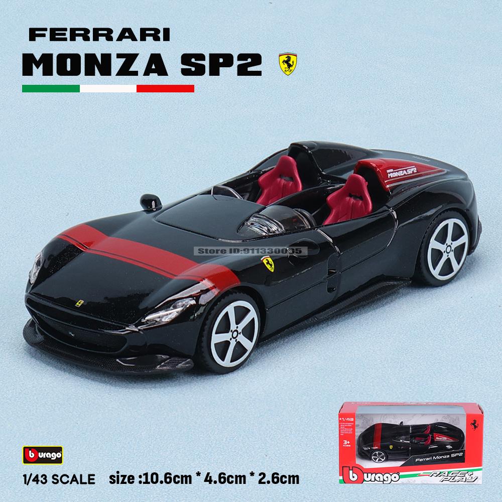 Ббураго 1:43 Несколько стилей Ferrari Purosangue sp2 488GTB 250GTO SF90 ROMA сплав роскошный автомобиль литая модель автомобиля игрушка подарок