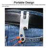 With Rubber Ring Money Pocket Clip Double-Sided Belt Clip Durable Suspension Belt Clip  Camping