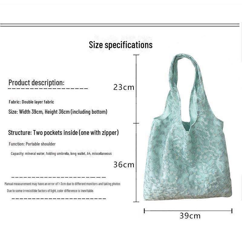 Сумка через плечо из холста с китайской вышивкой и рисунком цветущей вишни