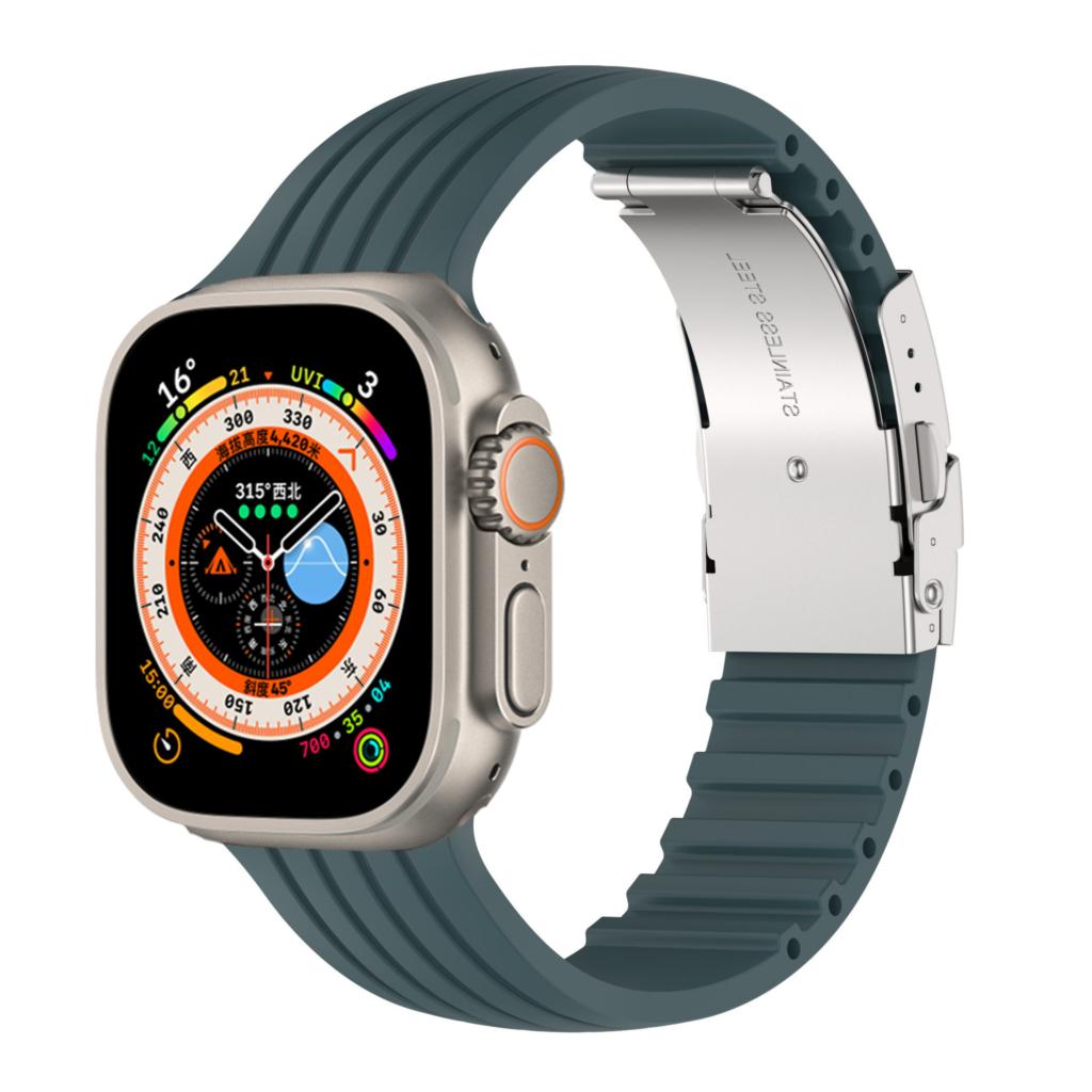 Силиконовые ремешки Для Apple Watch 10 ремешок 44мм 40мм 45мм 41мм 49мм 42мм 46мм correa bracelet iwatch series 3 5 6 se 7 8 ultra 2 9