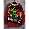 3D Print Cartoon Game All Seasons N-ninjagos Children Casual Sweatshirt Cool Pullover Tops Unisex Clothes Boy Girl Hoodies