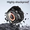 Комплект для модификации из резины для Apple Watch Ultra 3 49 мм Роскосный прозрачный корпус Ремешок для Iwatch Ultra2 1 49 мм Фторкаучуковый комплект для модификации