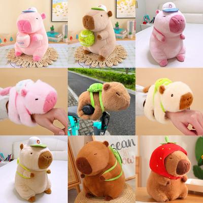 Браслет Capybara Popping Circle Мягкая игрушка Подарок на день рождения Застежка на руку Кукла Мохнатый Popping Circle