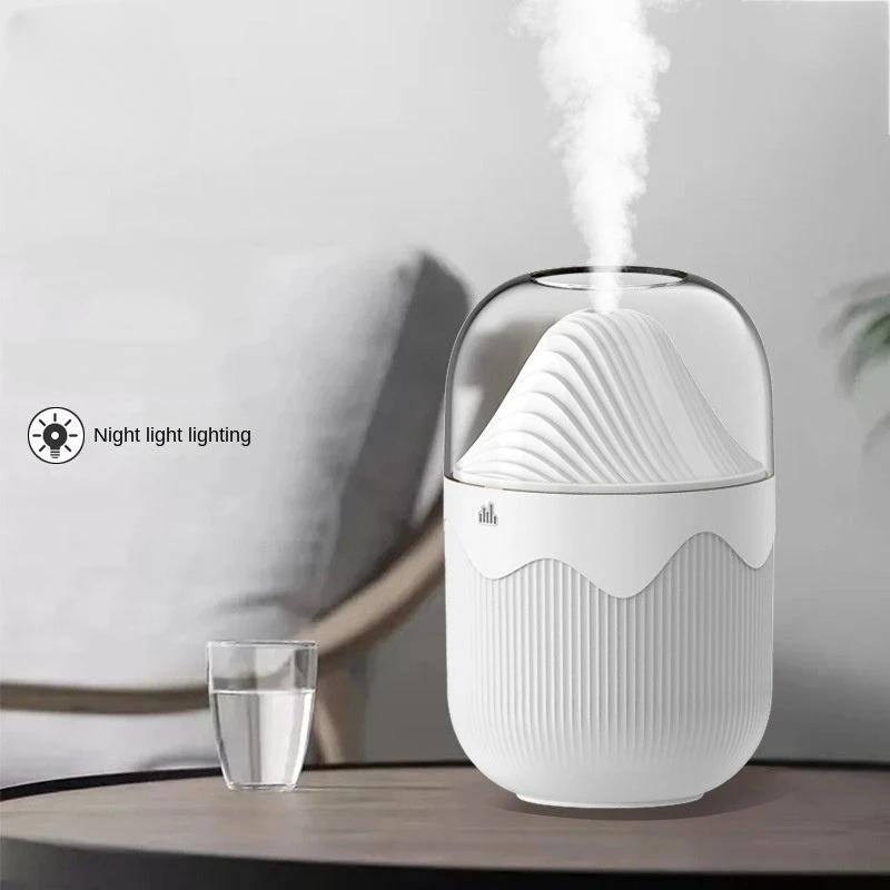 Mi Fan портативный мини-диффузор аромата USB увлажнитель воздуха эфирное масло ночник холодный 300 мл распылитель для домашнего подарка