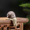 Room Home Decoration Micro Landscape Ceramic Small Snail Figurine Bonsai Ornaments Miniatures
