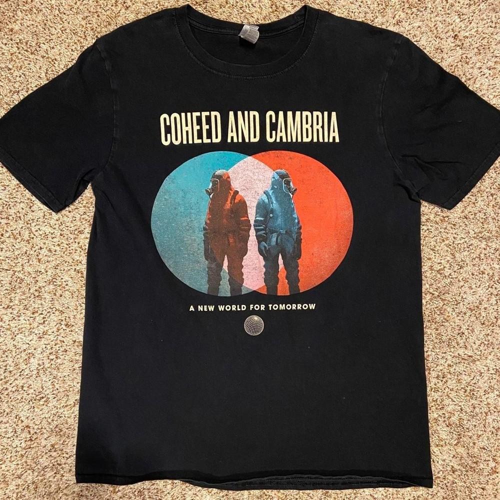 Футболка унисекс для группы Coheed and Cambria 'A New World For Tomorrow' Все размеры AR618 Футболка унисекс