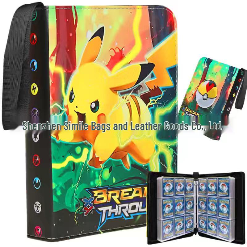 Книга для хранения коллекции карт Pokémon и Yu-Gi-Oh