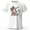 Pulling Cow Cotton Casual Short Sleeved Men's Loose Oversized T-shirt Fashionable Casual Soft Comfortable Tops