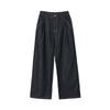 Широкие джинсовые брюки с одной складкой Raw Denim Ar3Dp864