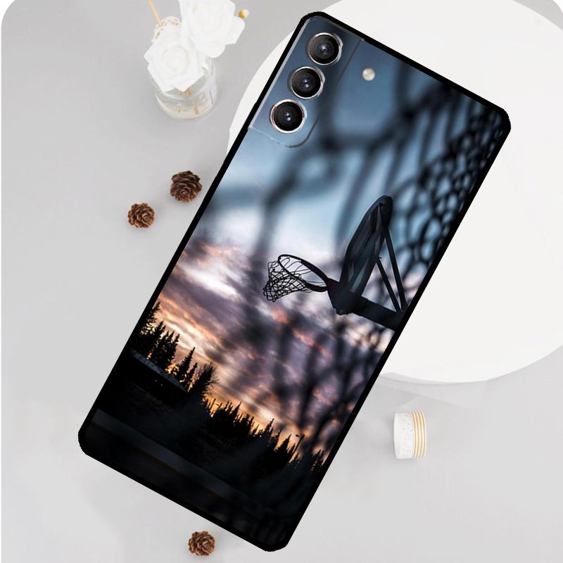 Чехол для телефона с баскетбольным мячом для Samsung Galaxy S26 S23 Ultra S20 S21 S22 S24 S25 Plus S10 S25 FE Funda Cover